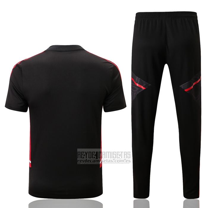 Chandal del Manchester United Manga Corta 2022-2023 Negro
